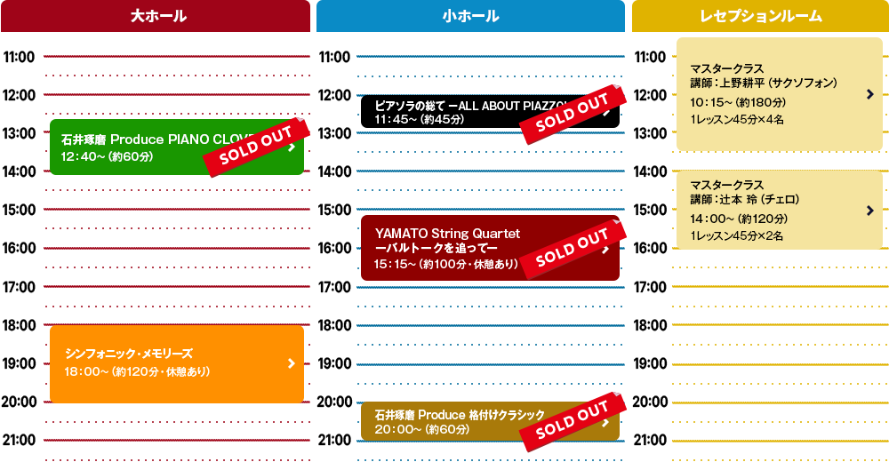 タイムテーブル